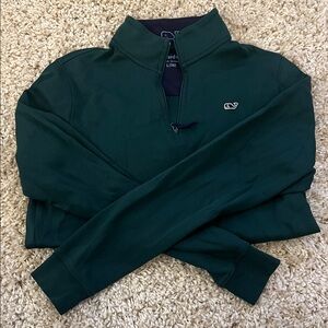 Vineyard Vines Forest Green Pullover